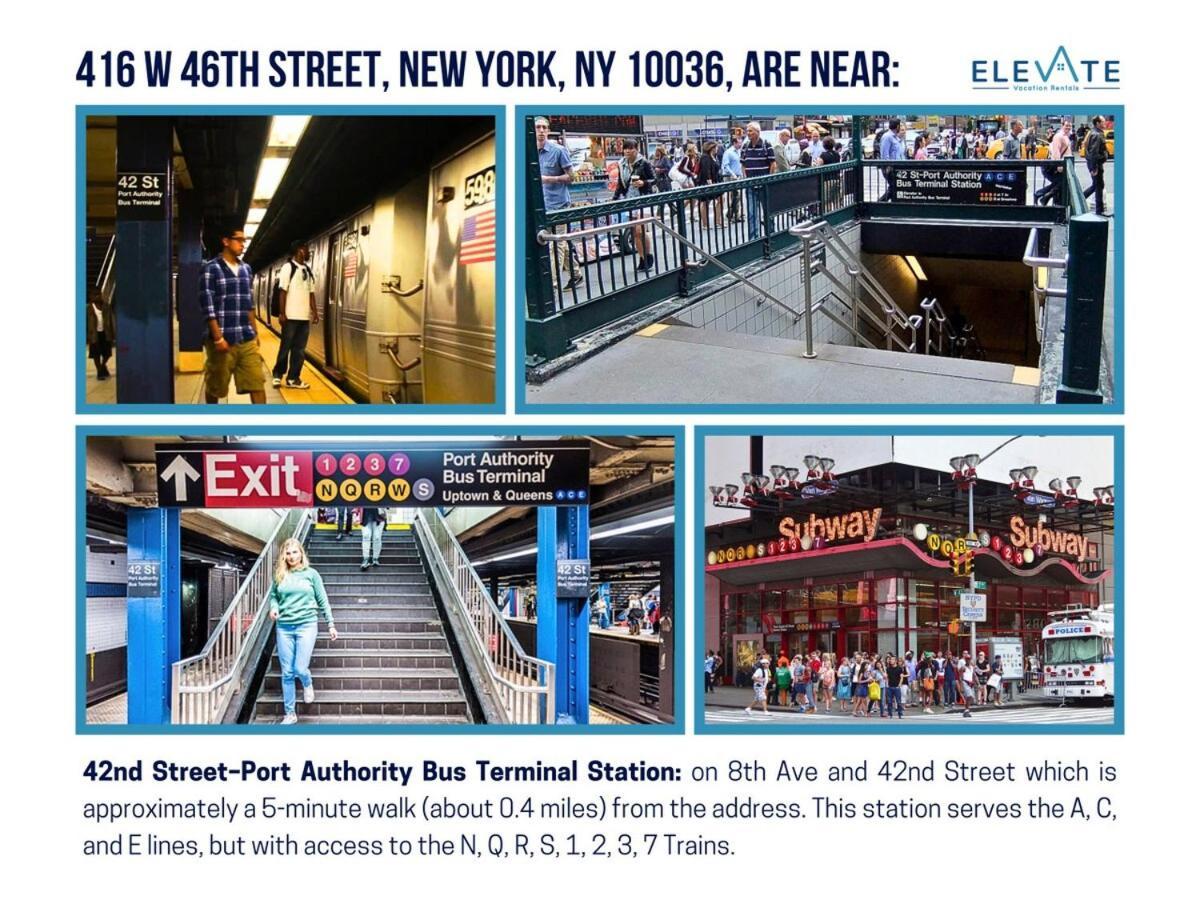Elevate Apartment At Times Square - Cozy Studio In Times Square And Nearby Restaurants New York Exterior photo